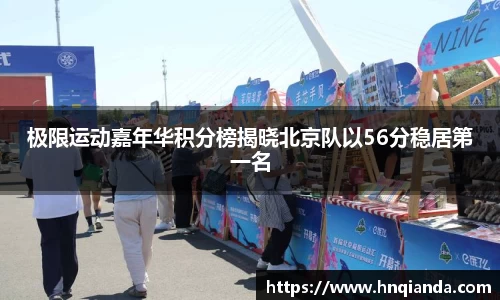 极限运动嘉年华积分榜揭晓北京队以56分稳居第一名